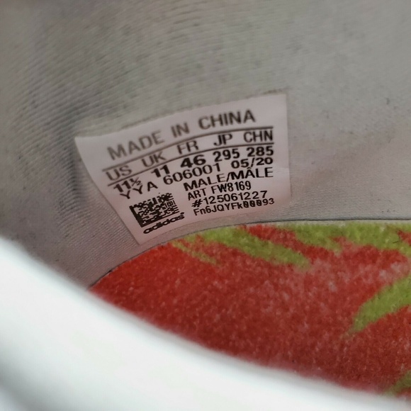 Adidas Ultra Boost 20 Heatmap White Black Prime - Picture 10 of 11